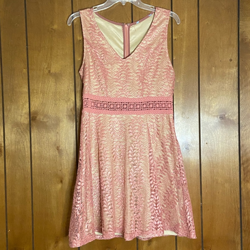 Francesca’s Dress Size Medium Boho Mini Skater Dress